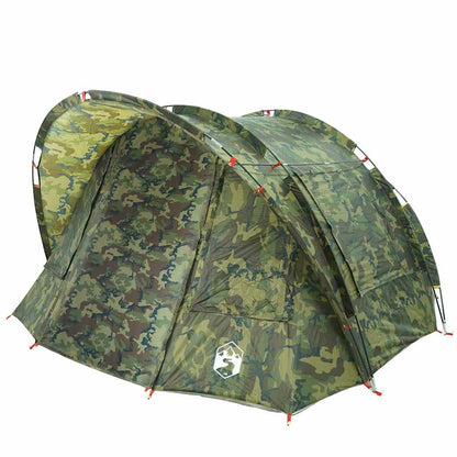vidaXL Fishing Tent 2 Person Camouflage Pattern Waterproof
