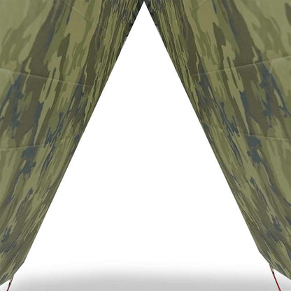 vidaXL Tarp Camouflage Pattern 406x306 cm Waterproof