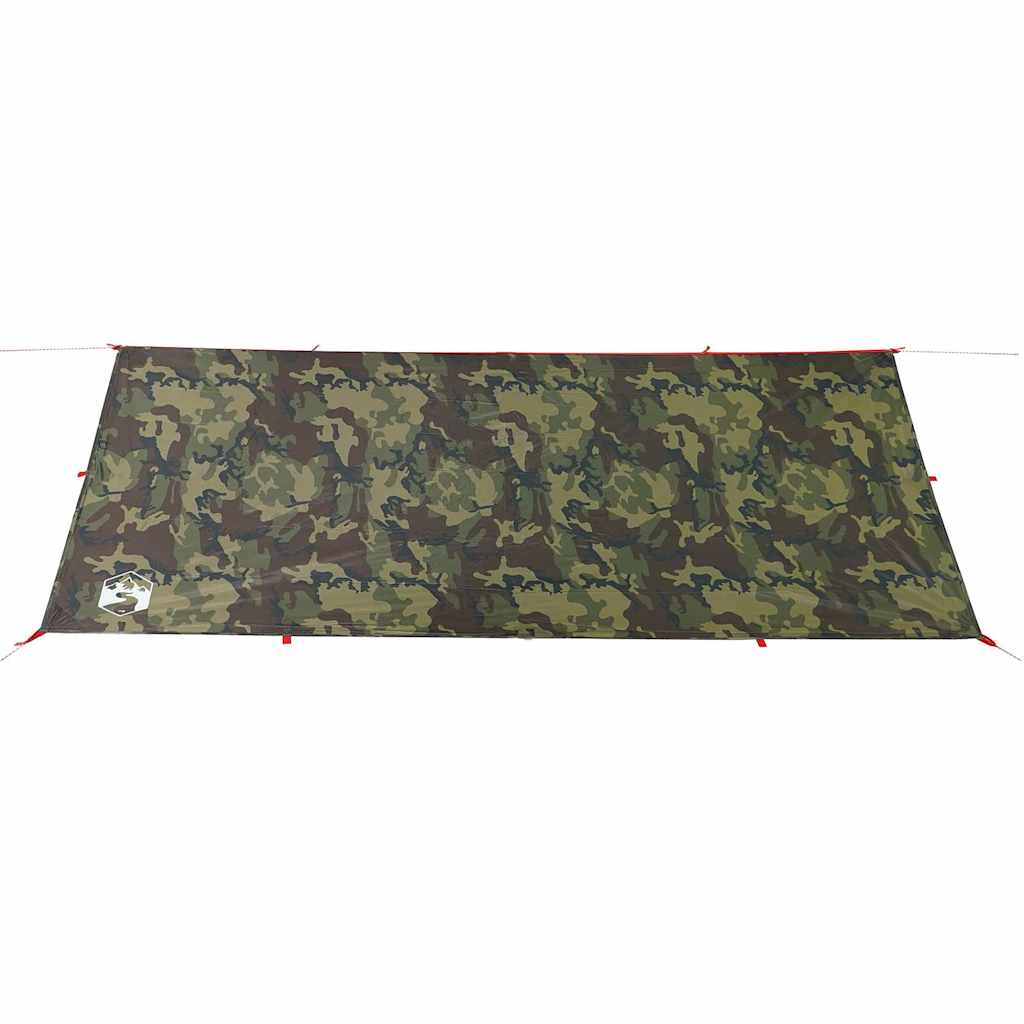 Tarp Tarnmuster 5x3m Wasserdicht Outdoor Regenschutz Bushcraft Camping