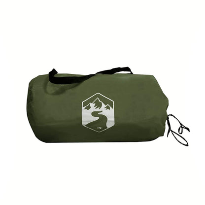 vidaXL Tarp Olive Green 438x376x212 cm Waterproof
