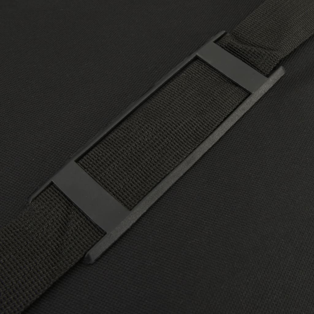 Angeltasche wasserdicht isoliert schwarz 57x35x34 cm Anglertasche Fischertasche