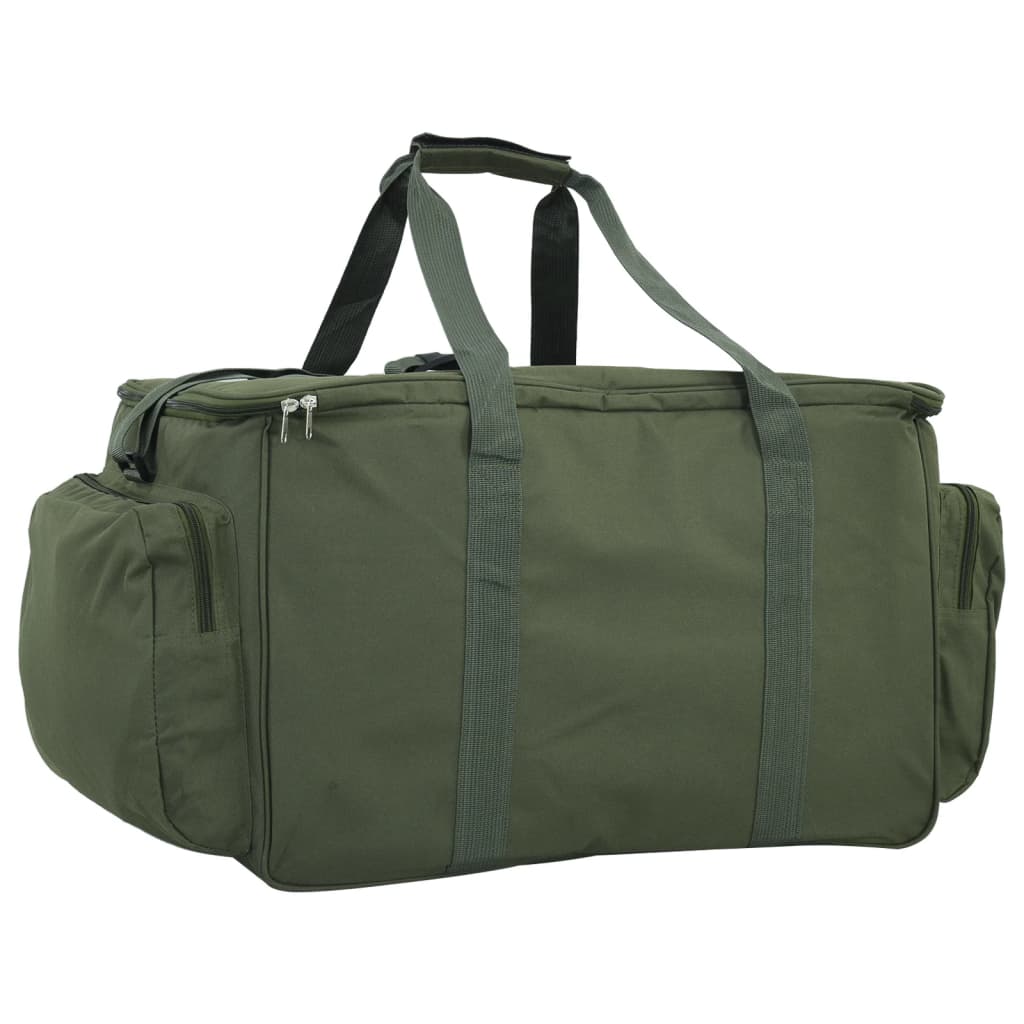Angeltasche wasserdicht isoliert olivgrün 70x35x35 cm Anglertasche Fischertasche