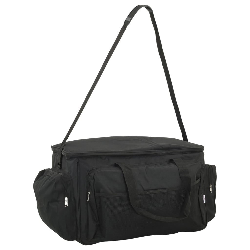 Angeltasche wasserdicht isoliert schwarz 70x35x35 cm Anglertasche Fischertasche