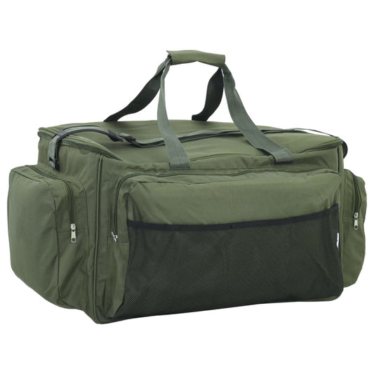 Angeltasche wasserdicht isoliert olivgrün 84x35x35 cm Anglertasche Fischertasche