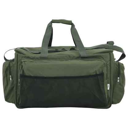 Angeltasche wasserdicht isoliert olivgrün 84x35x35 cm Anglertasche Fischertasche