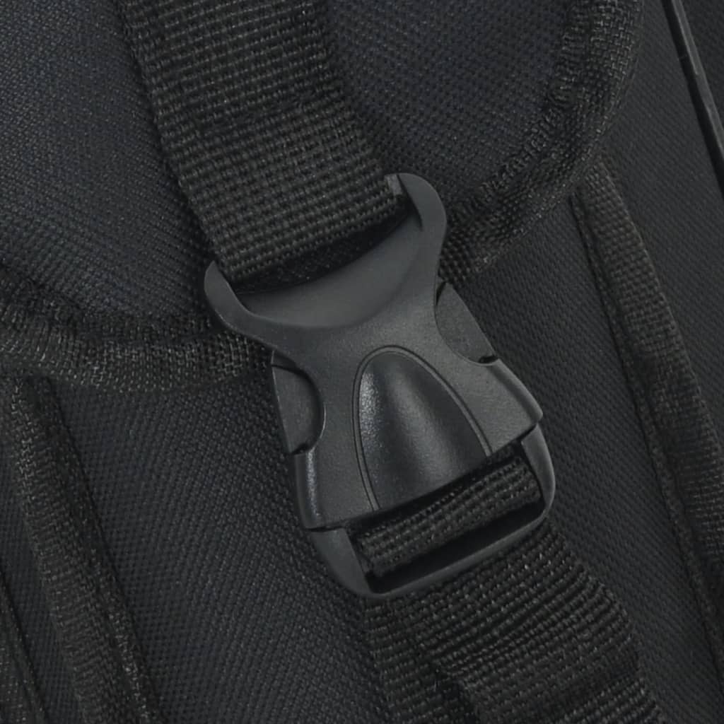 Angelrutentasche Schwarz 160 cm Oxford-Gewebe Rutenfutteral Rutentasche