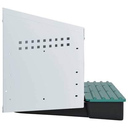 Abrollnest Hühner 3-fach Legenest Metall 79,5x50x46 cm Wandmontage Eierfach
