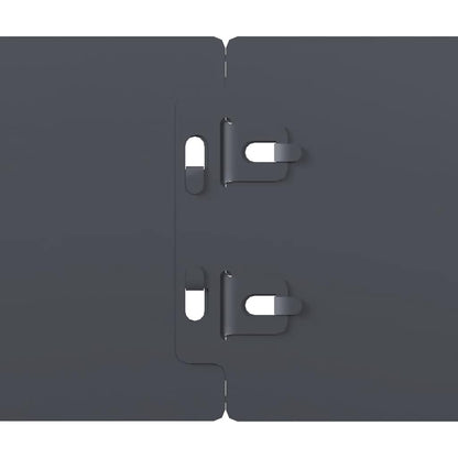 Rasenkanten 10 Stk. Anthrazit 10x103 cm Kaltgewalzter Stahl Beeteinfassung