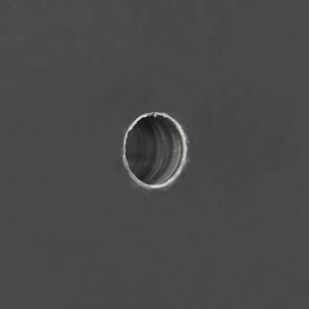 Rinderbürste Schwarz und Weiß 50 x 10 x 6.5 cm Fellbürste Kratzbürste