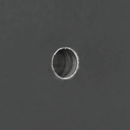 Rinderbürste Schwarz und Weiß 50 x 10 x 6.5 cm Fellbürste Kratzbürste