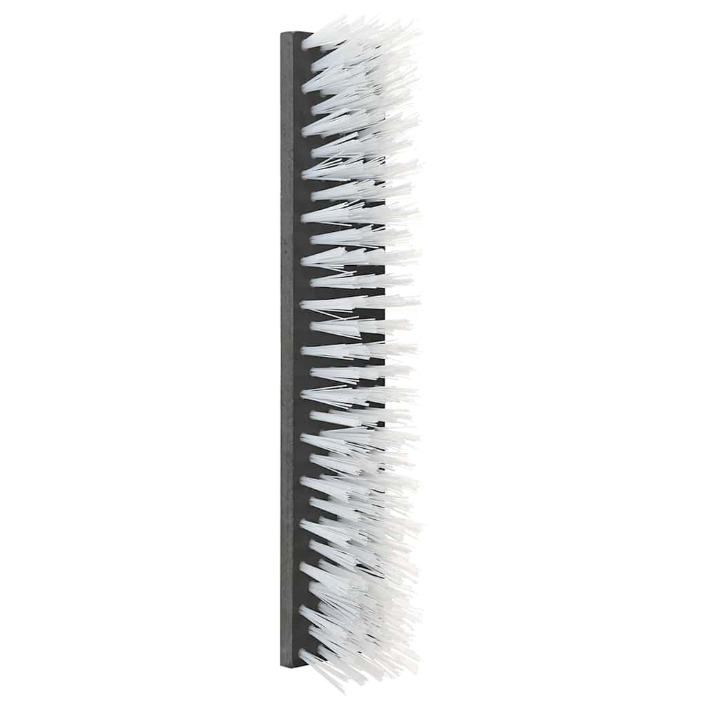 Rinderbürste Schwarz und Weiß 50 x 10 x 6.5 cm Fellbürste Kratzbürste