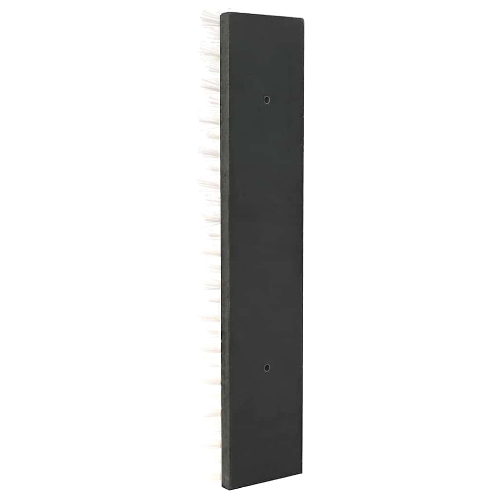 Rinderbürste Schwarz und Weiß 50 x 10 x 6.5 cm Fellbürste Kratzbürste