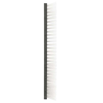 Rinderbürste Schwarz und Weiß 50 x 10 x 6.5 cm Fellbürste Kratzbürste