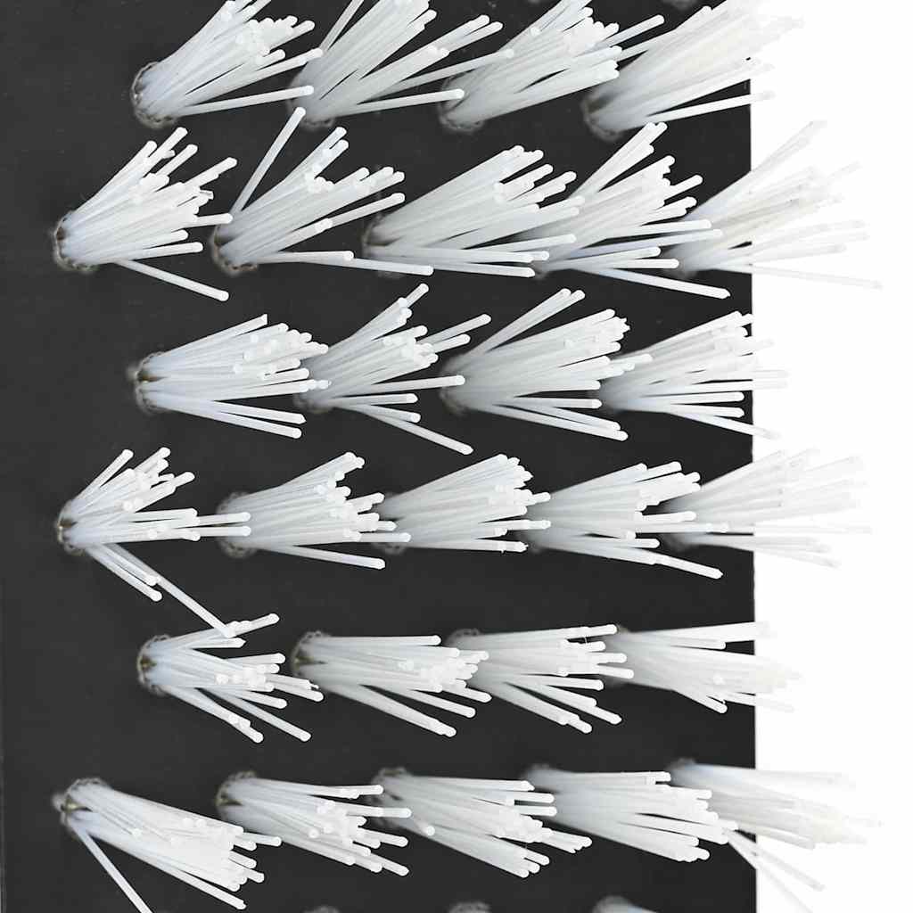 Rinderbürsten Fellbürsten Schwarz und Weiß 84 x 10 x 91 cm Kratzbürsten