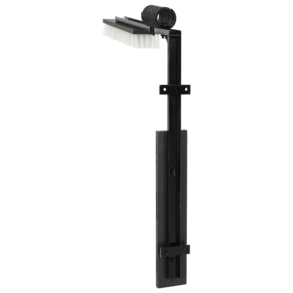 Rinderbürsten Fellbürsten Schwarz und Weiß 84 x 10 x 91 cm Kratzbürsten