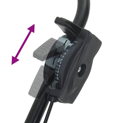 Handstreuwagen Streuer Schwarz 80 x 46 x 75 cm Düngewagen Salzsteuer