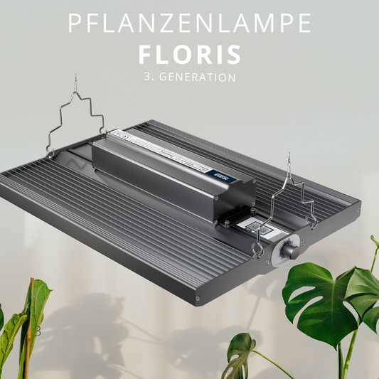 LED-Pflanzenlampe FLORIS Grow 150W dimmbar optimiertes Pflanzenlichtspektrum