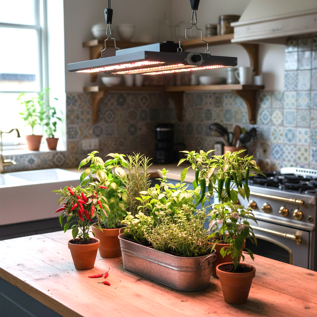 LED-Pflanzenlampe FLORIS Grow High Tech 150W dimmbar Vollspektrum
