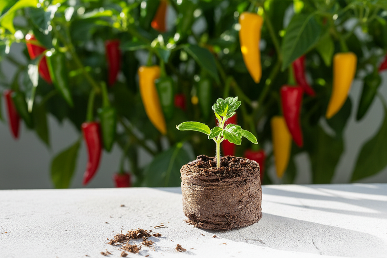 20 natural coconut coir pellets, peat-free potting soil, sowing pellets, grow tabs