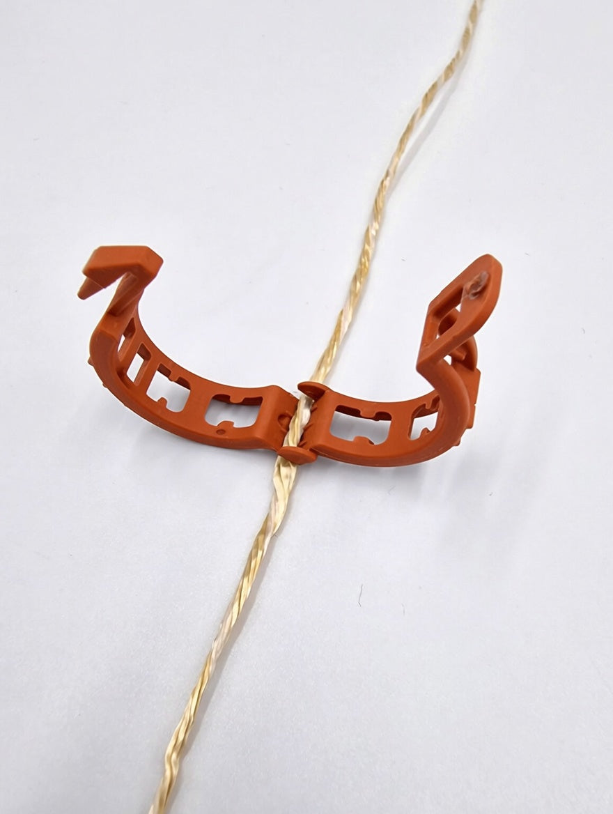 Pflanzenclips für Tomaten Paprika Gurken Rankhilfe ⌀ 22 mm mit Schnurführung 50 Stück