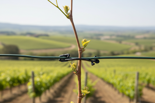 Himbeerklammer Drahtklammer für Weinbau Beerenanbau 100 Stück Kunststoff 6,5 cm