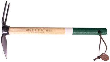 Garden hoe 450 mm "Daisy S" 2-tine double hoe forged sturdy high quality