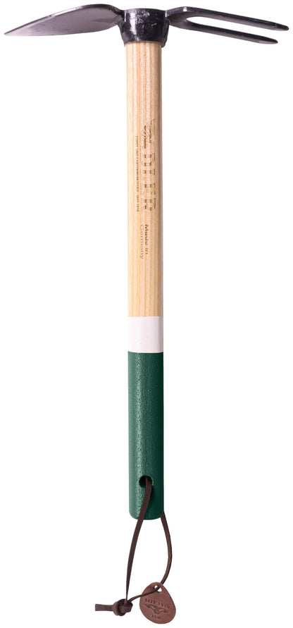 Garden hoe 450 mm "Daisy S" 2-tine double hoe forged sturdy high quality