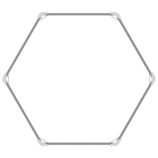 Garten-Hochbeet Verzinkter Stahl Grau 129x129x77 cm Pflanzkasten Blumenkübel