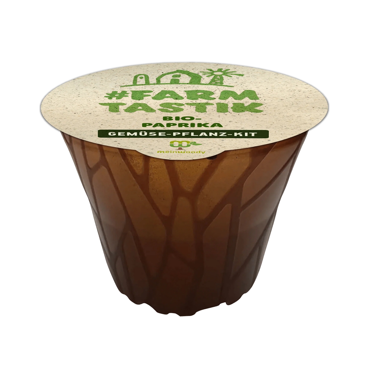 Tree planting kit "Woodruff" (1 each of larch, arborvitae, and sea buckthorn) - plastic-free 