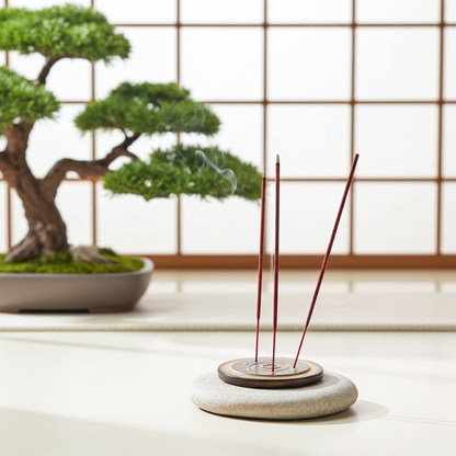 3x Mango Wood Incense Plates 10cm (Cones &amp; Frankincense) Holders for Incense Cones, Wooden Holders