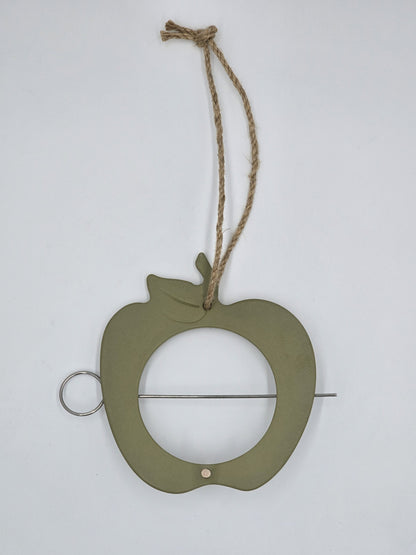 Apfelfutterhalter Meisenknödelhalter 18x16 cm robuster Vogel-Futterhalter