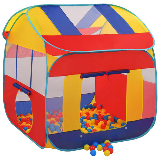 Spielzelt mit 300 Bällen Kinderzelt Bällebad XXL bunt faltbar Aufbewahrungstasche