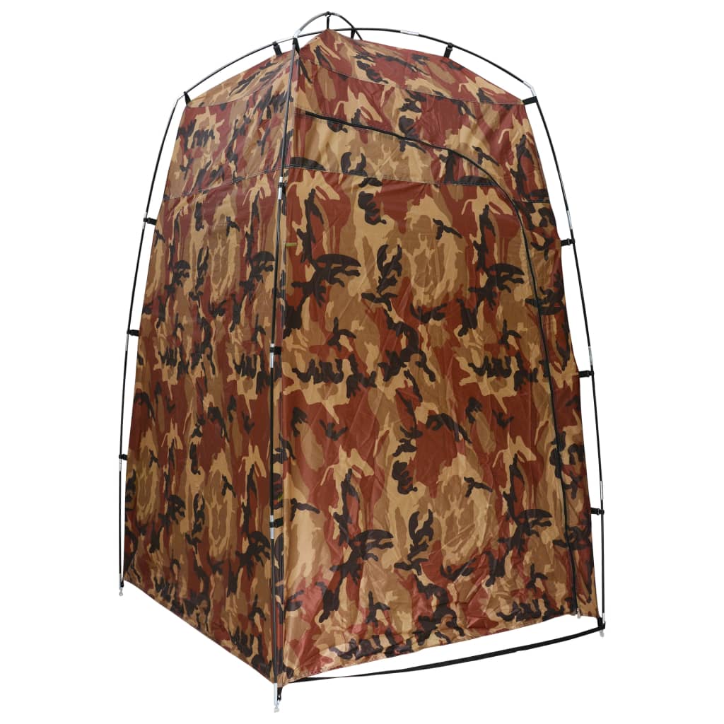 Duschzelt Pop Up Umkleidezelt WC Camping Zelten Flecktarn