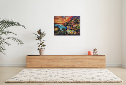 Puzzle 1000 Teile Seaside Holidays 69x51 cm Urlaub am Meer Gehirntraining Jigsaw