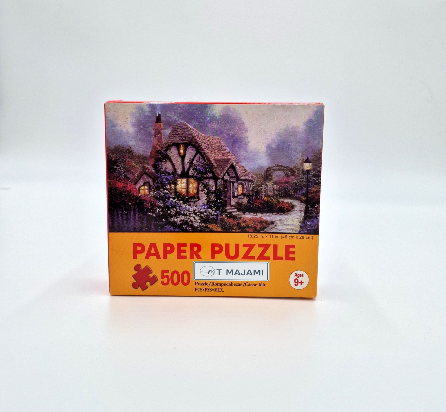 Puzzle 500 Teile Cottage 46 x 28 cm England Bauernhaus romantisch Gehirntraining ab 9 Jahren