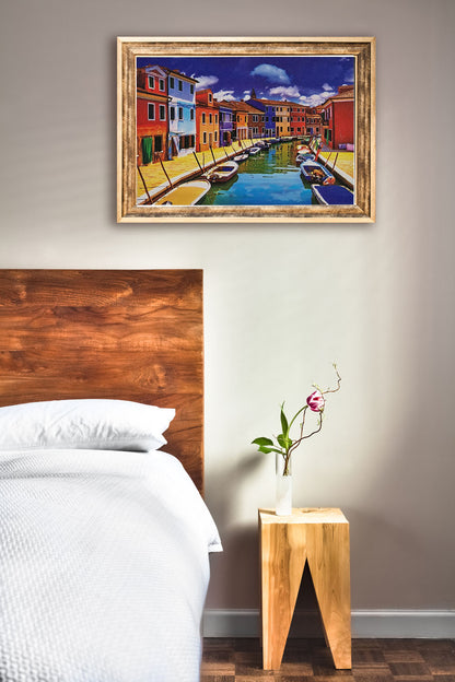 Puzzle 1000 Teile Burano 69x51 cm Venedig Italien Italy romantisch Gehirntraining