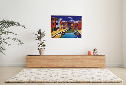 Puzzle 1000 Teile Burano 69x51 cm Venedig Italien Italy romantisch Gehirntraining