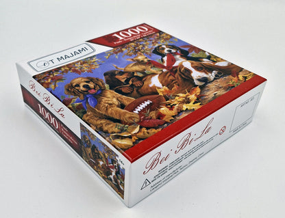 Puzzle 1000 Teile Cute Dogs 69x51 cm Hunde Welpen Gehirntraining Jigsaw Tiere