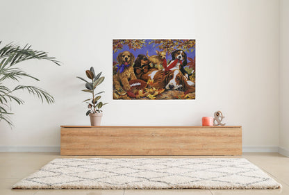 Puzzle 1000 Teile Cute Dogs 69x51 cm Hunde Welpen Gehirntraining Jigsaw Tiere