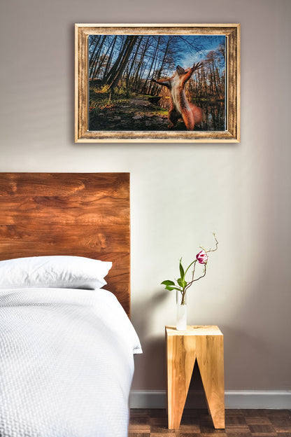 1000-piece puzzle, squirrel design, 69x51 cm, forest, nature, brain training